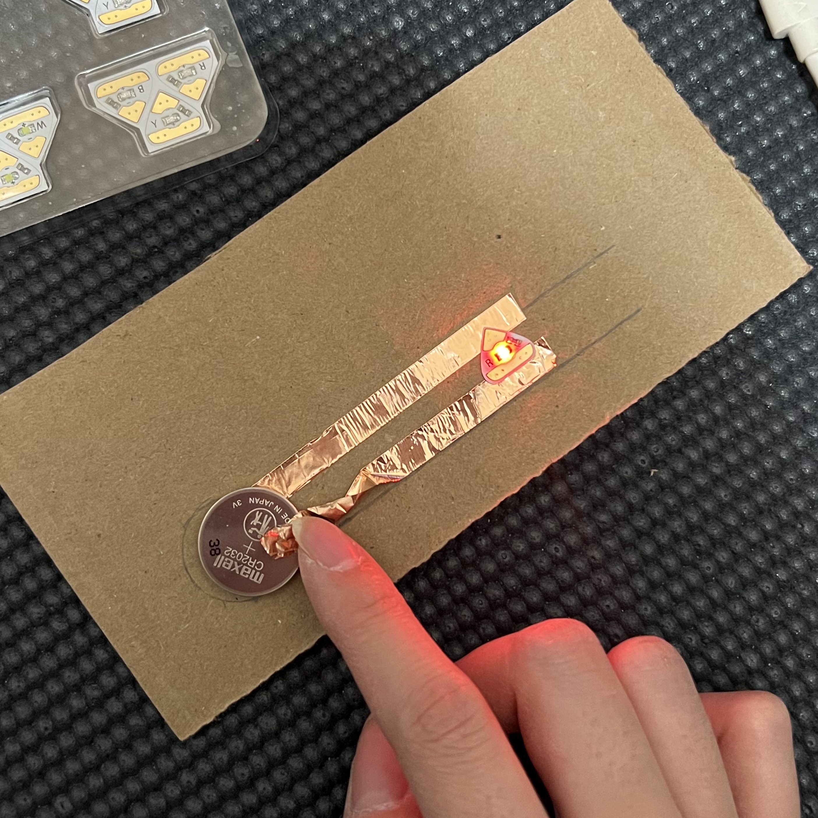 Cicuit made following Module 1 Tutorial