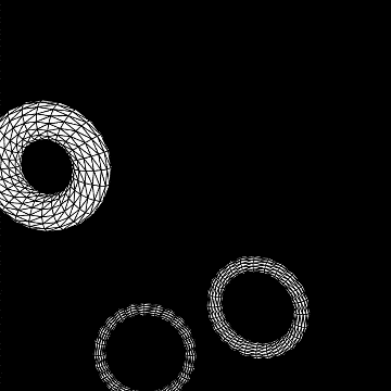 Sketch Twenty Three using amplitude and 3D primitve that rotates based on volume of audio