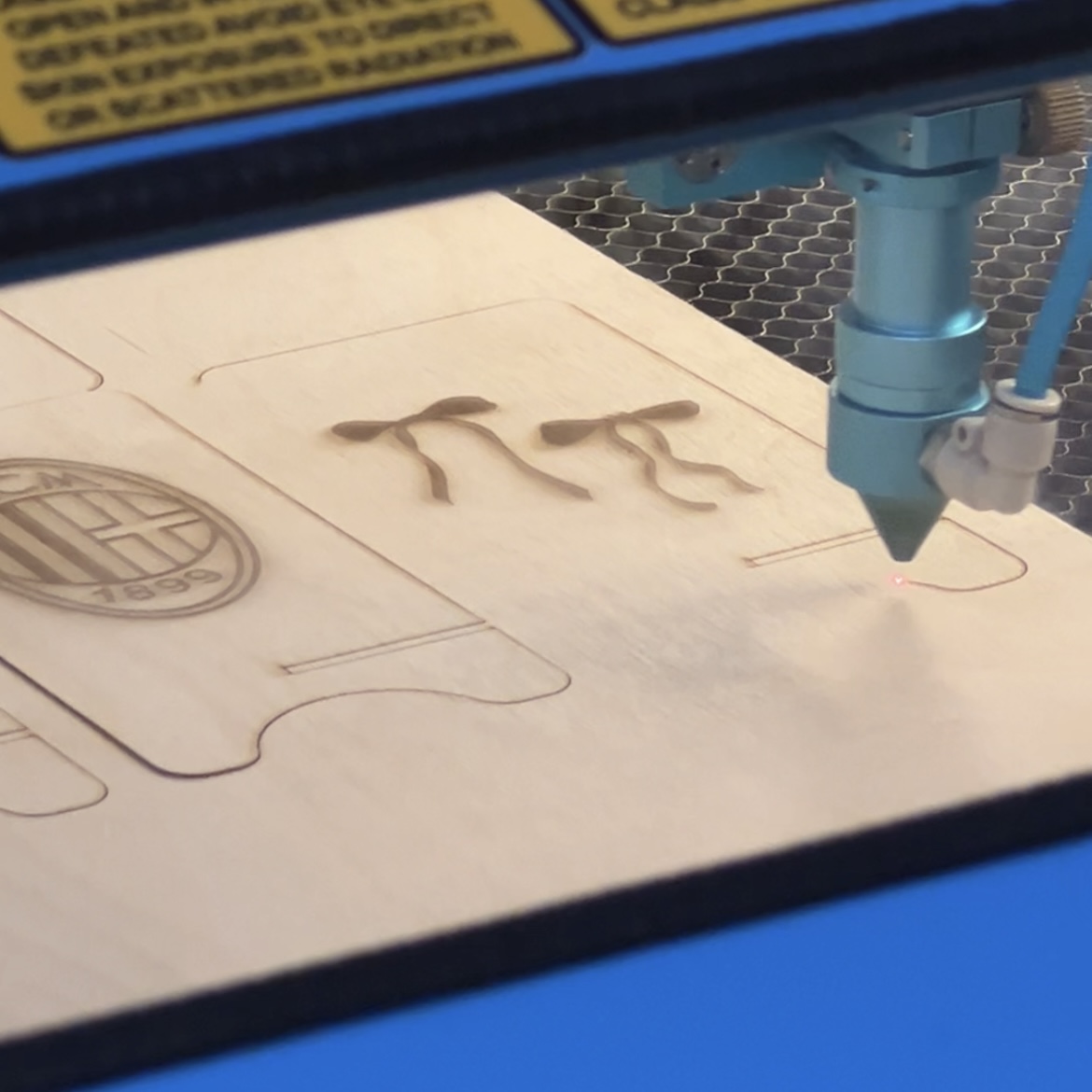 Laser cutting process