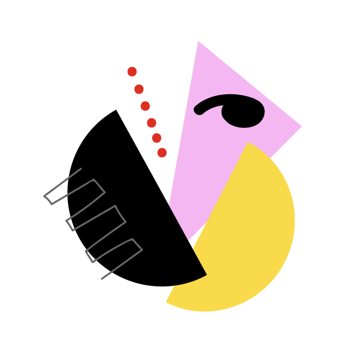 Data selfie based on Giorgia Lupi's How to draw your own selfie — using your personal data